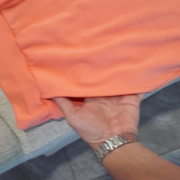 NWT Lea & Viola Orange Shorts - Picture 3 of 9